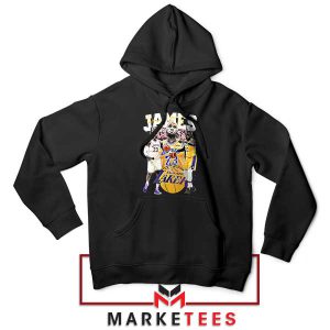 the Greatness of LeBron James Lakers Black Hoodie