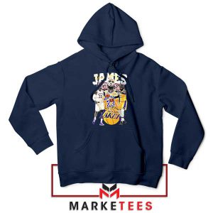 the Greatness of LeBron James Lakers Navy Hoodie